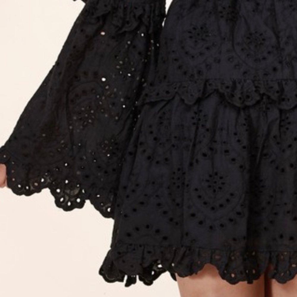 34 - EYELET MINI DRESS - Picture 8 of 10